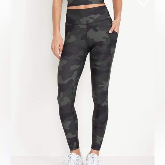 Old Navy Camo Powersoft 7/8 Legging - Picture 1 of 6